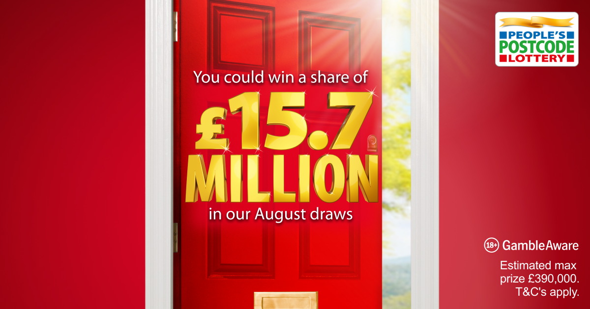 Win with People's Postcode Lottery