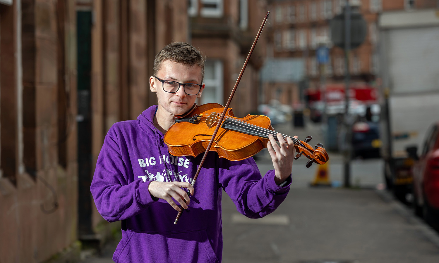 Sistema Scotland's Big Noise music programme opened a whole new world for Aiden