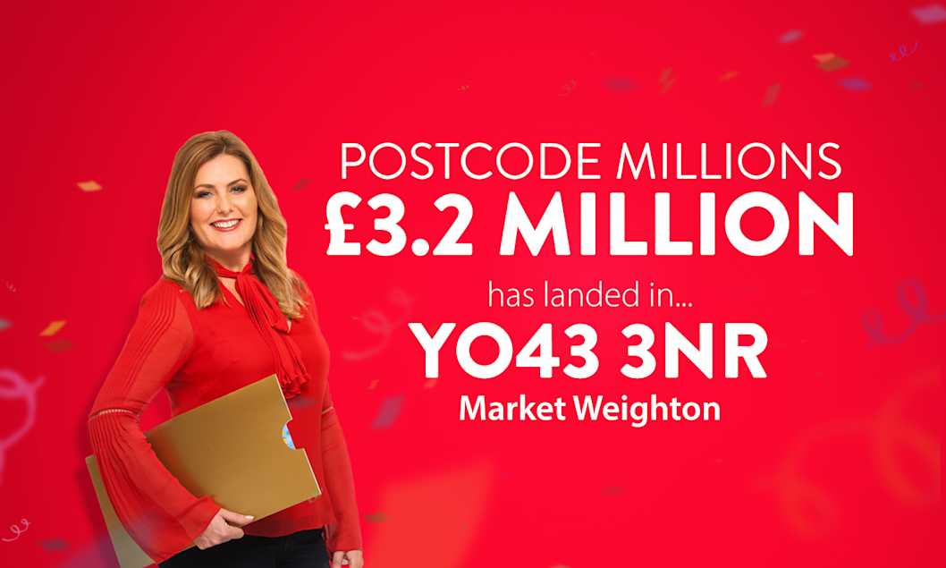 Full Postcode Required Find Your Winning Postcode Results | People's Postcode Lottery
