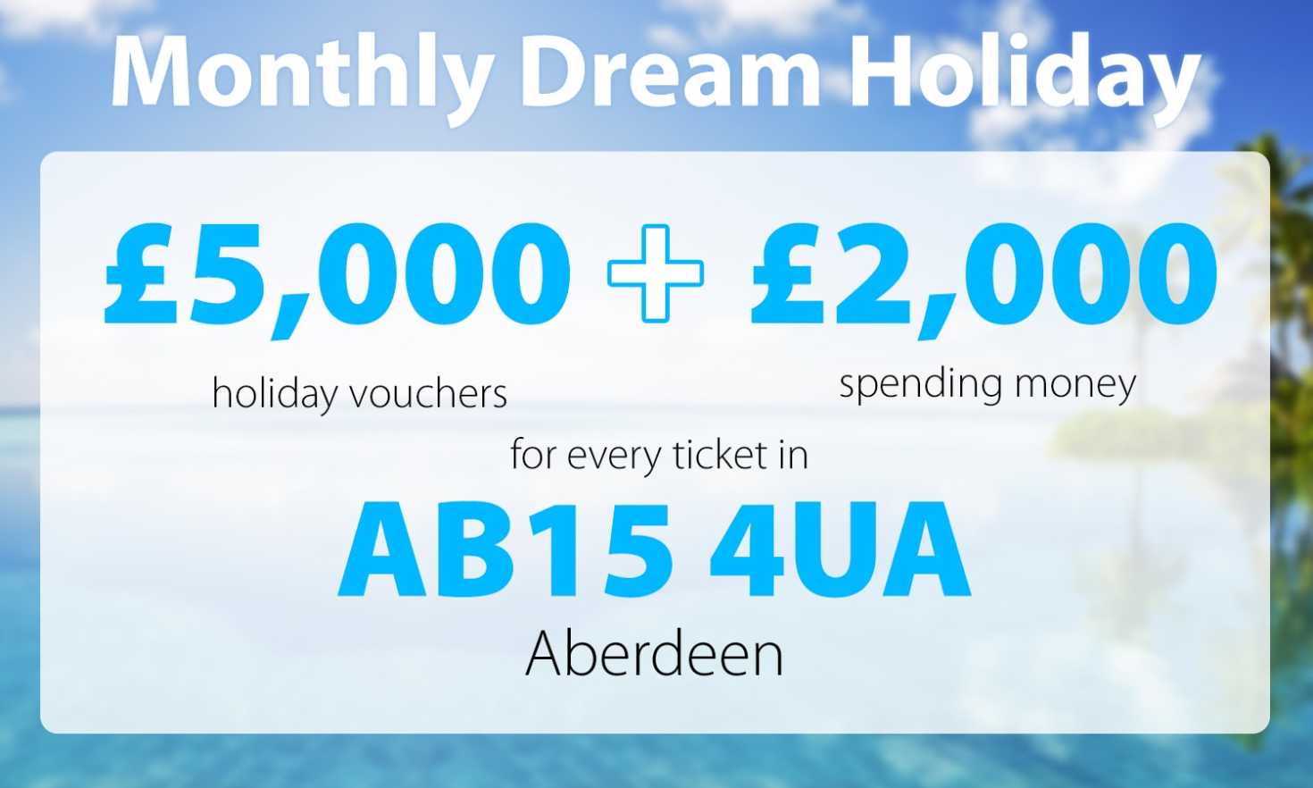 Two lucky Aberdeen players are in for a treat after scooping this month's Dream Holiday prize