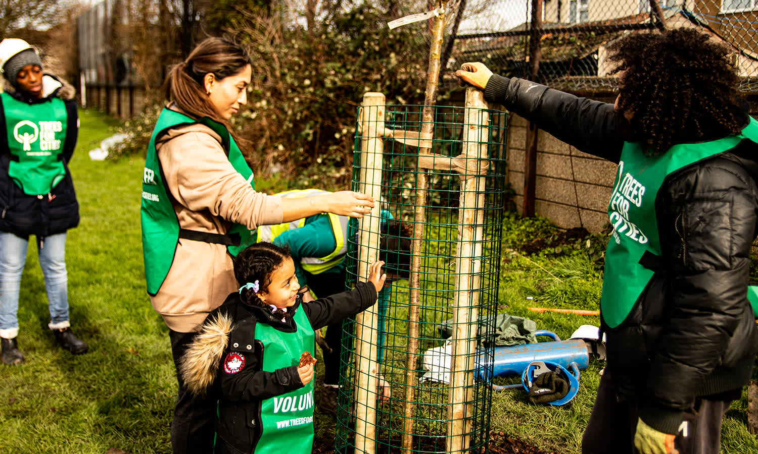 Trees For Cities have delivered transformational greening projects in schools, providing opportunities for children and adults to forge closer connections with nature.