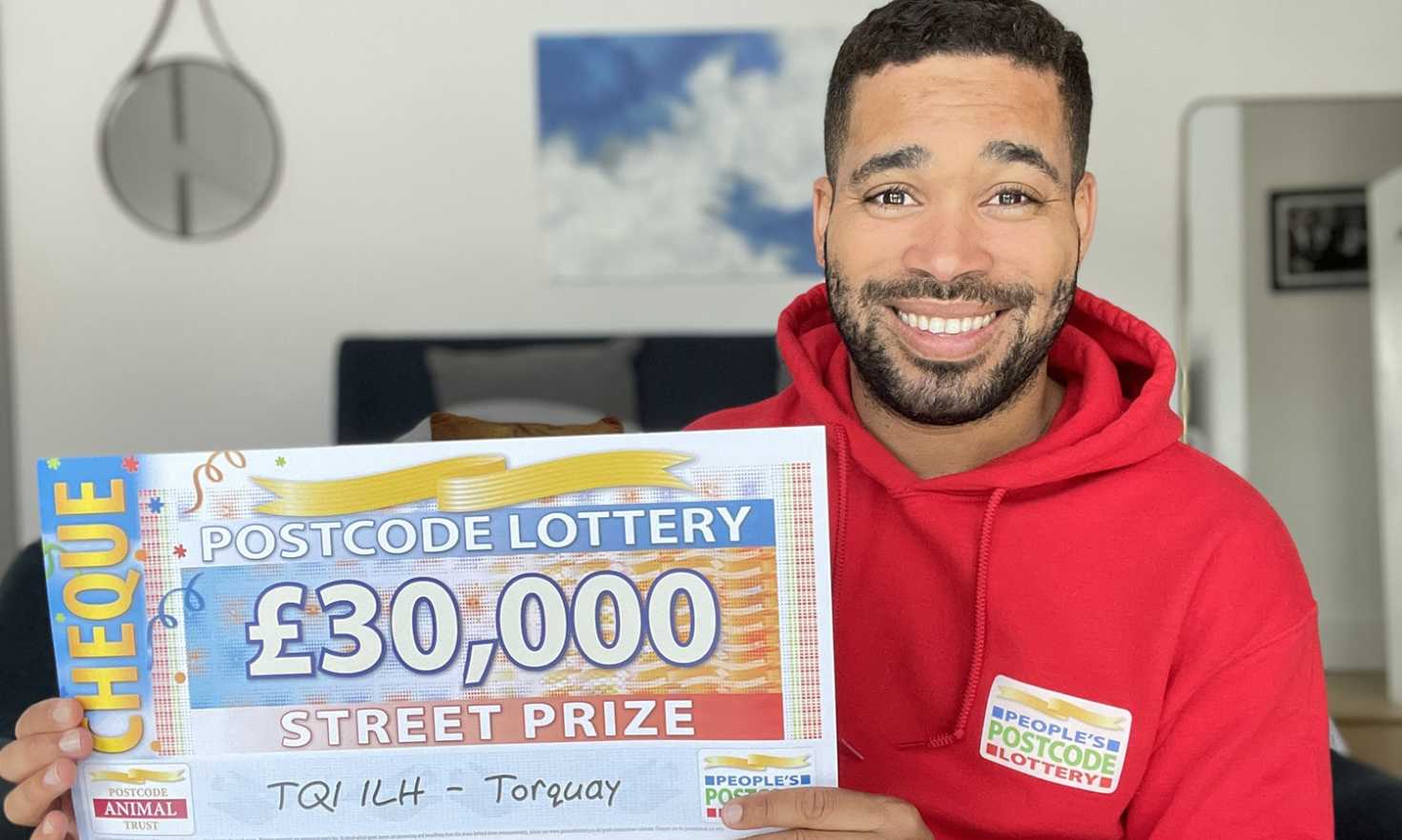 It's a super Sunday for lucky players in Torquay with a thrilling £30,000 coming their way!