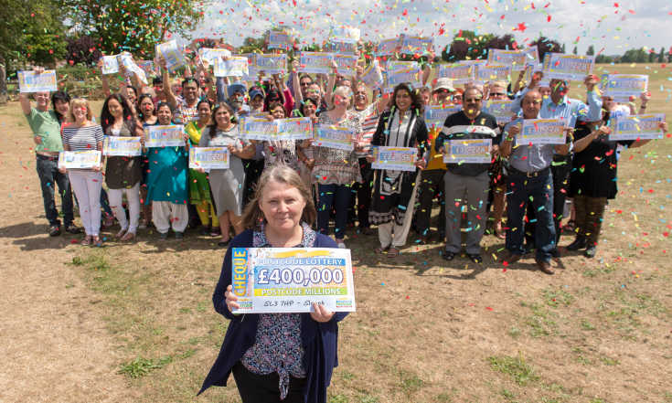 Slough players won an incredible £2 Million in the June Postcode Millions