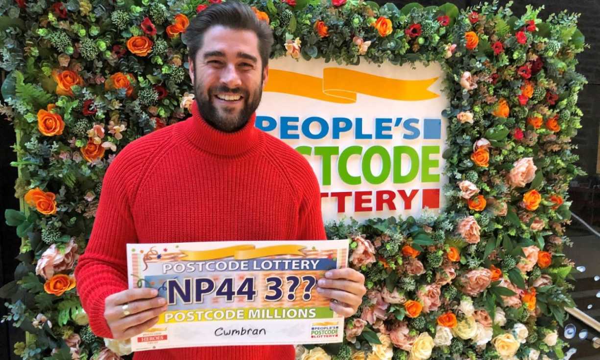 Players in Cwmbran with postcode NP44 3?? have struck it lucky!