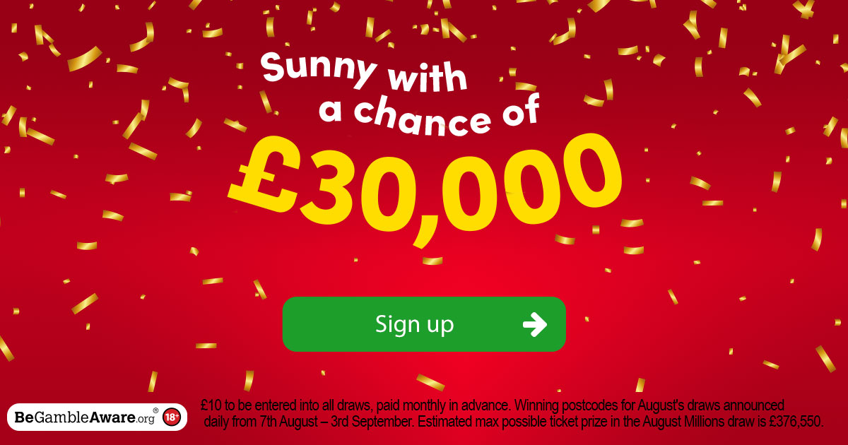 Win With People S Postcode Lottery Home