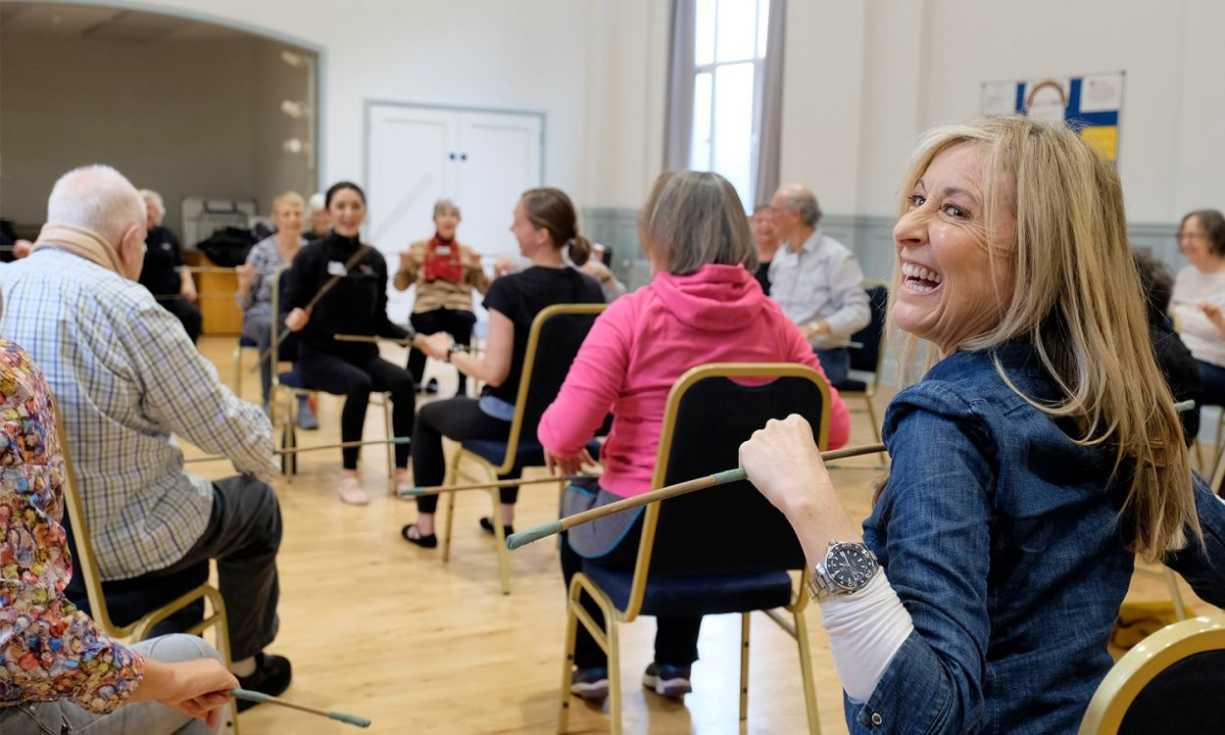 Fiona Phillips visited a Dance for Parkinson's class to see first-hand how those with the disease are benefiting