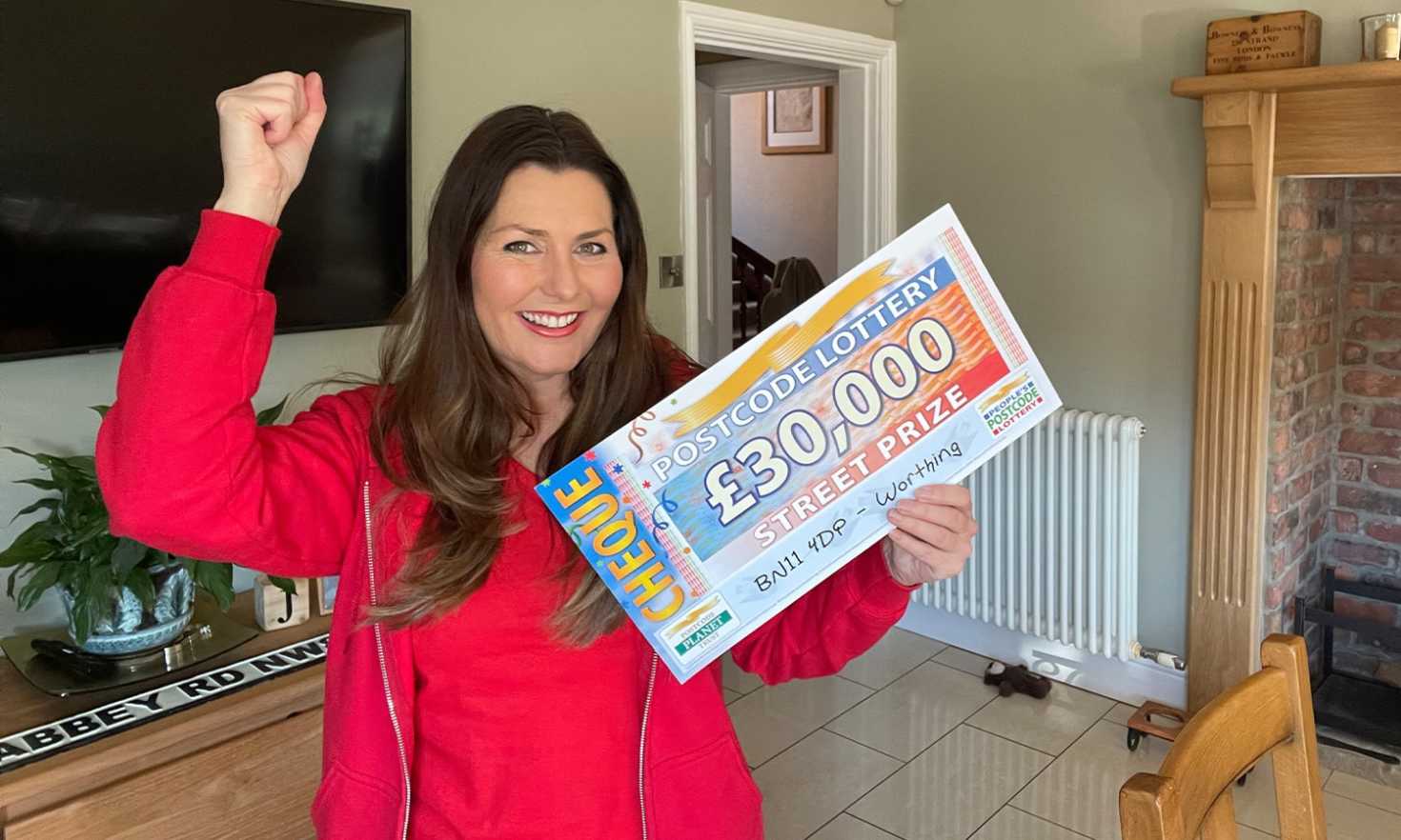 Judie has thrilling £30,000 Street Prizes for seven lucky players in Worthing