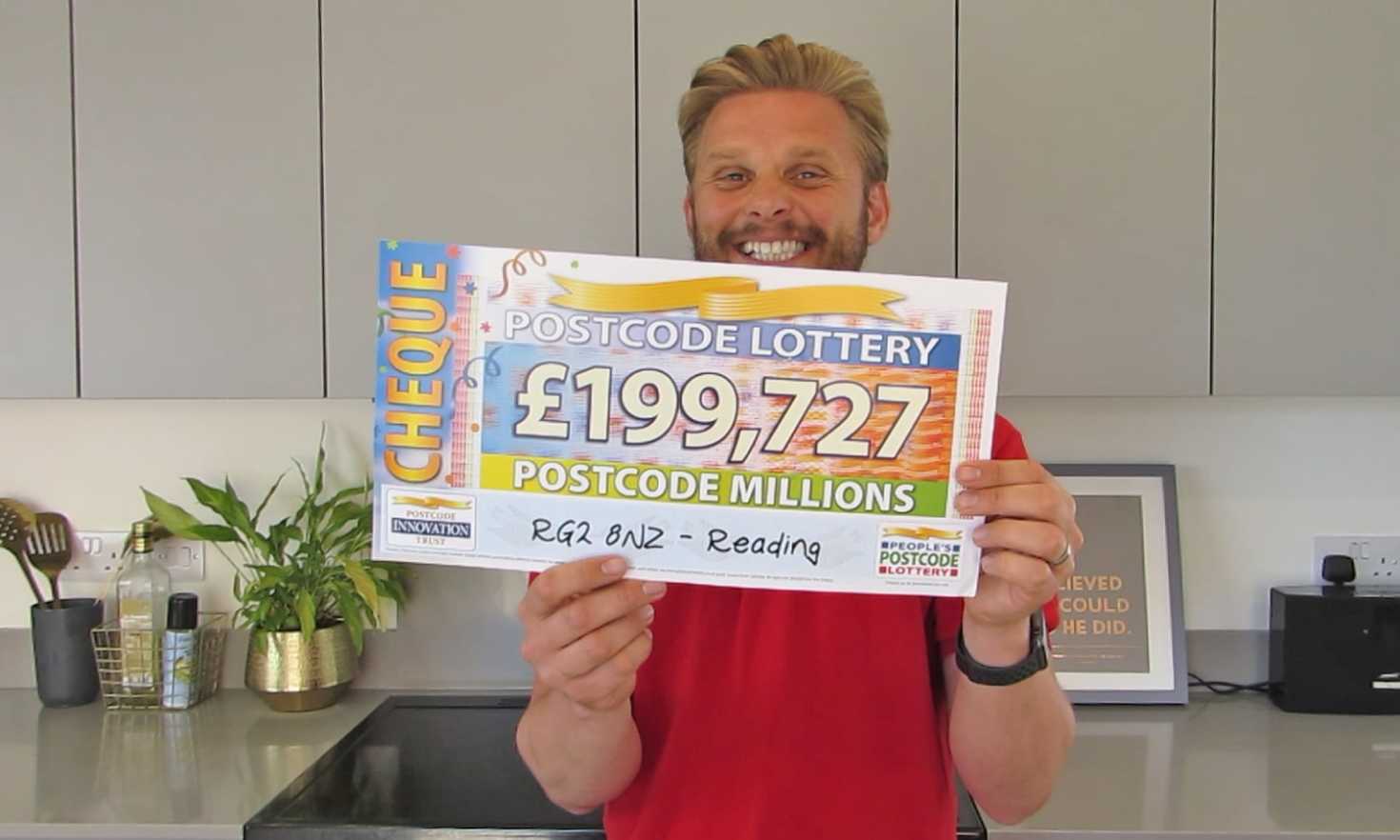This month's Postcode Millions prize has landed in a lucky Reading postcode sector