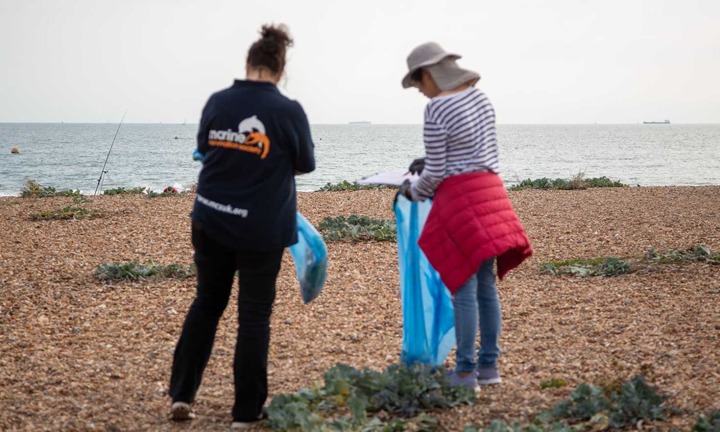 The Marine Conservation Society runs the Great British Beach Clean, an event where hundreds of beach cleans take place up and down the UK