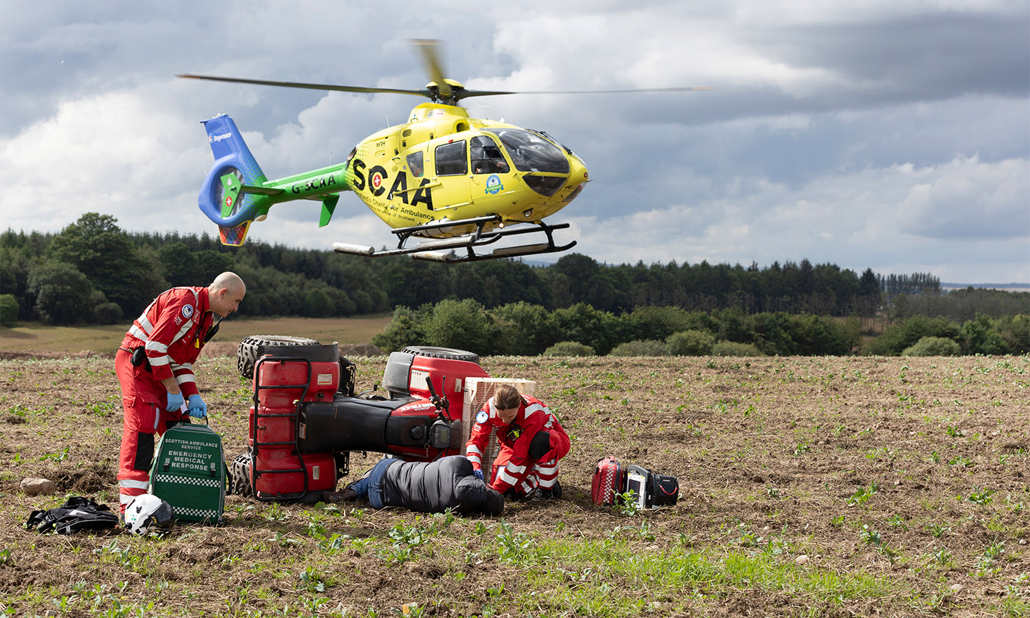 SOARING SAVIOURS: SCAA has received £1.45m from Postcode Lottery players