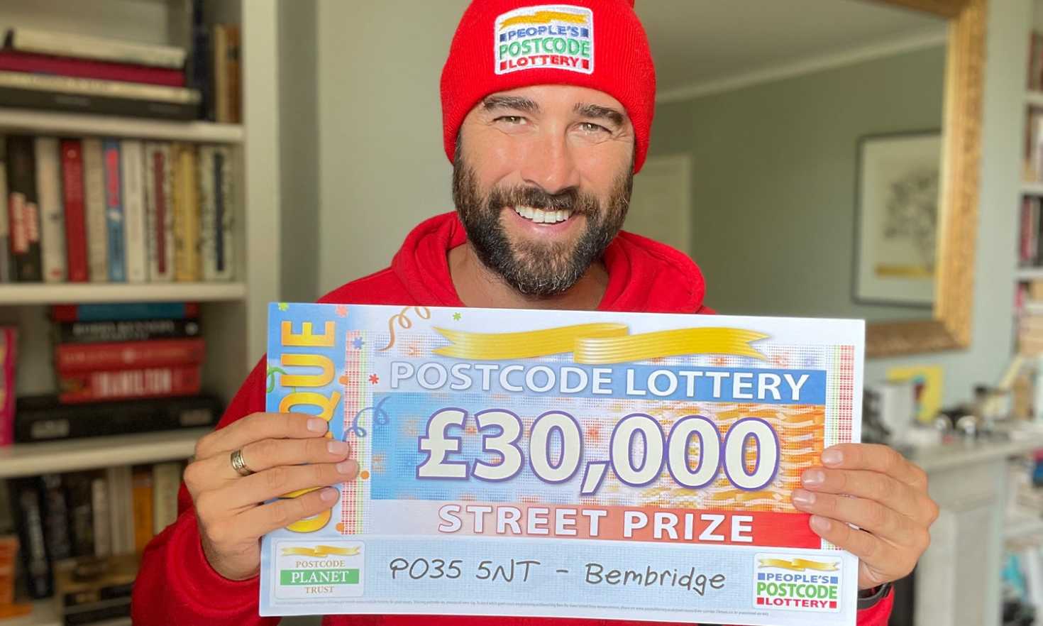 Today's £30,000 Street Prize is heading to a lucky winner in Bembridge
