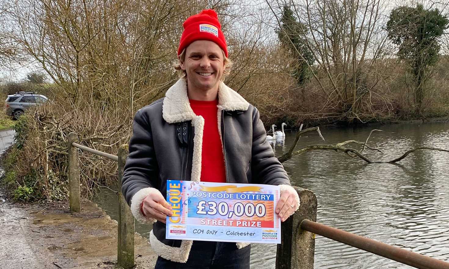 Jeff reveals thrilling £30,000 Street Prize wins for six lucky players in Colchester