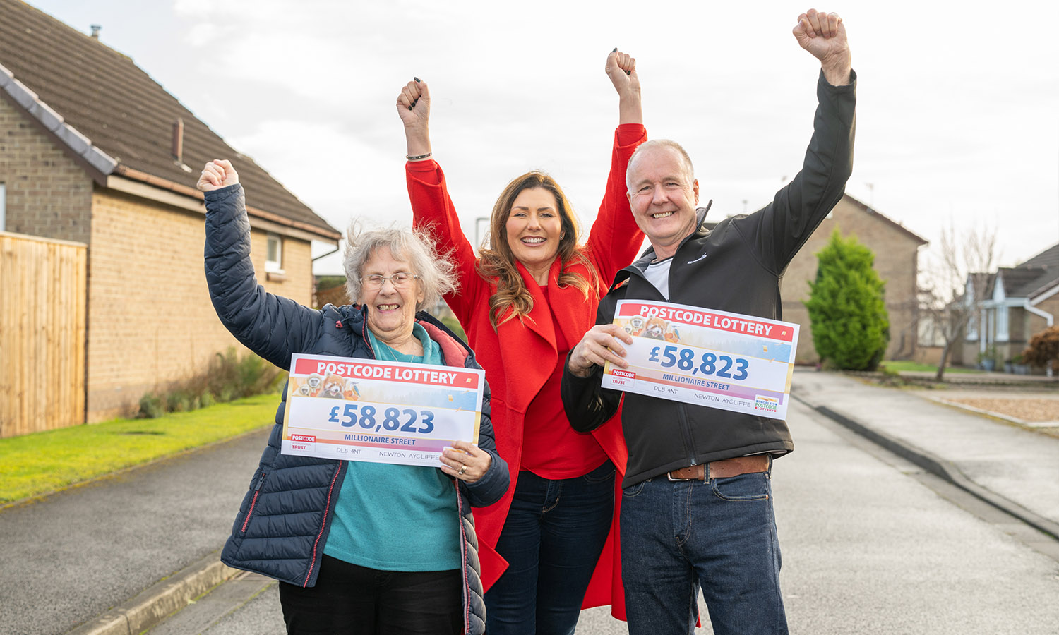 WINNING TOGETHER: Pauline and Ron received their incredible news at the same time