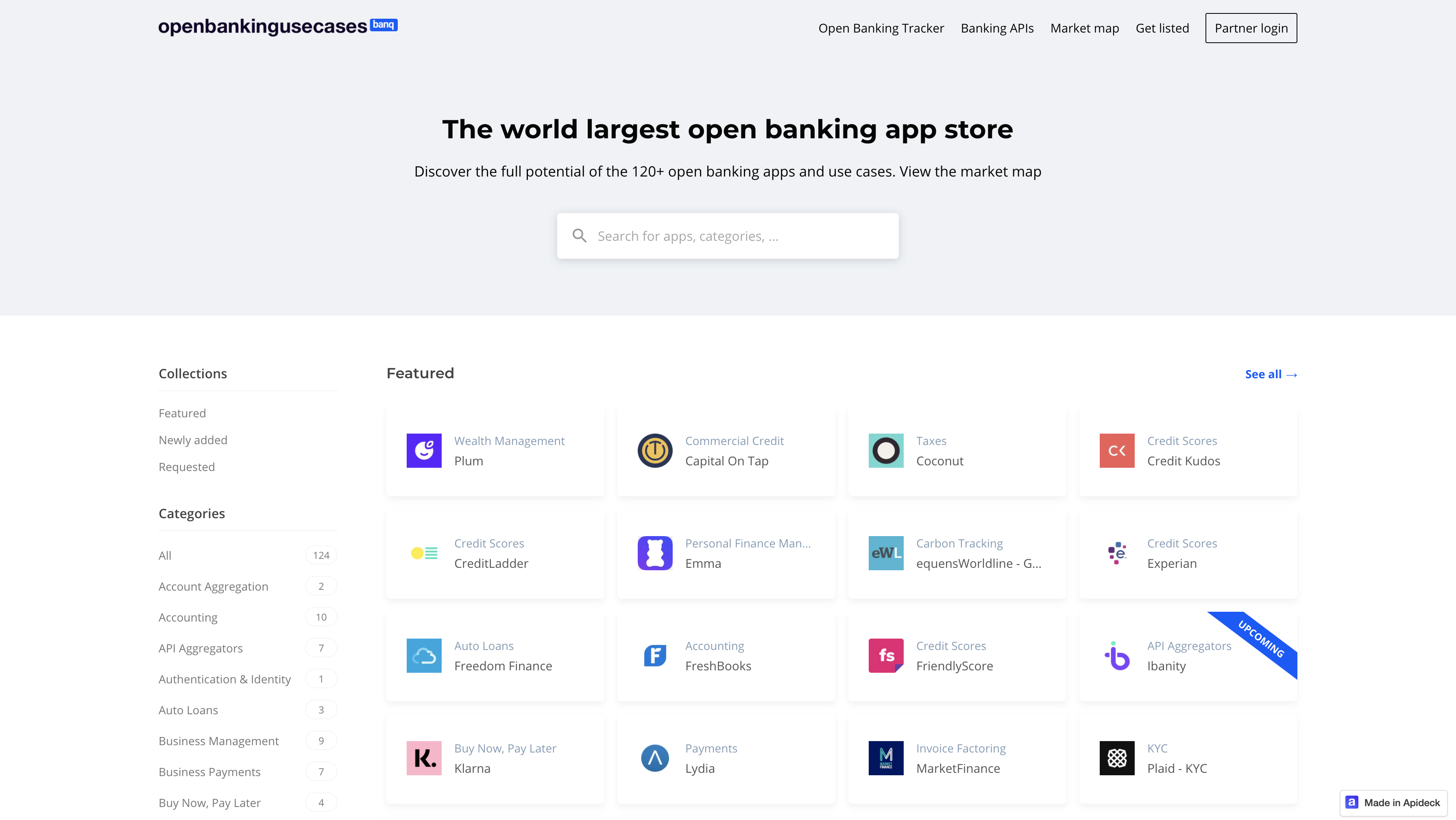 Open Banking App Store