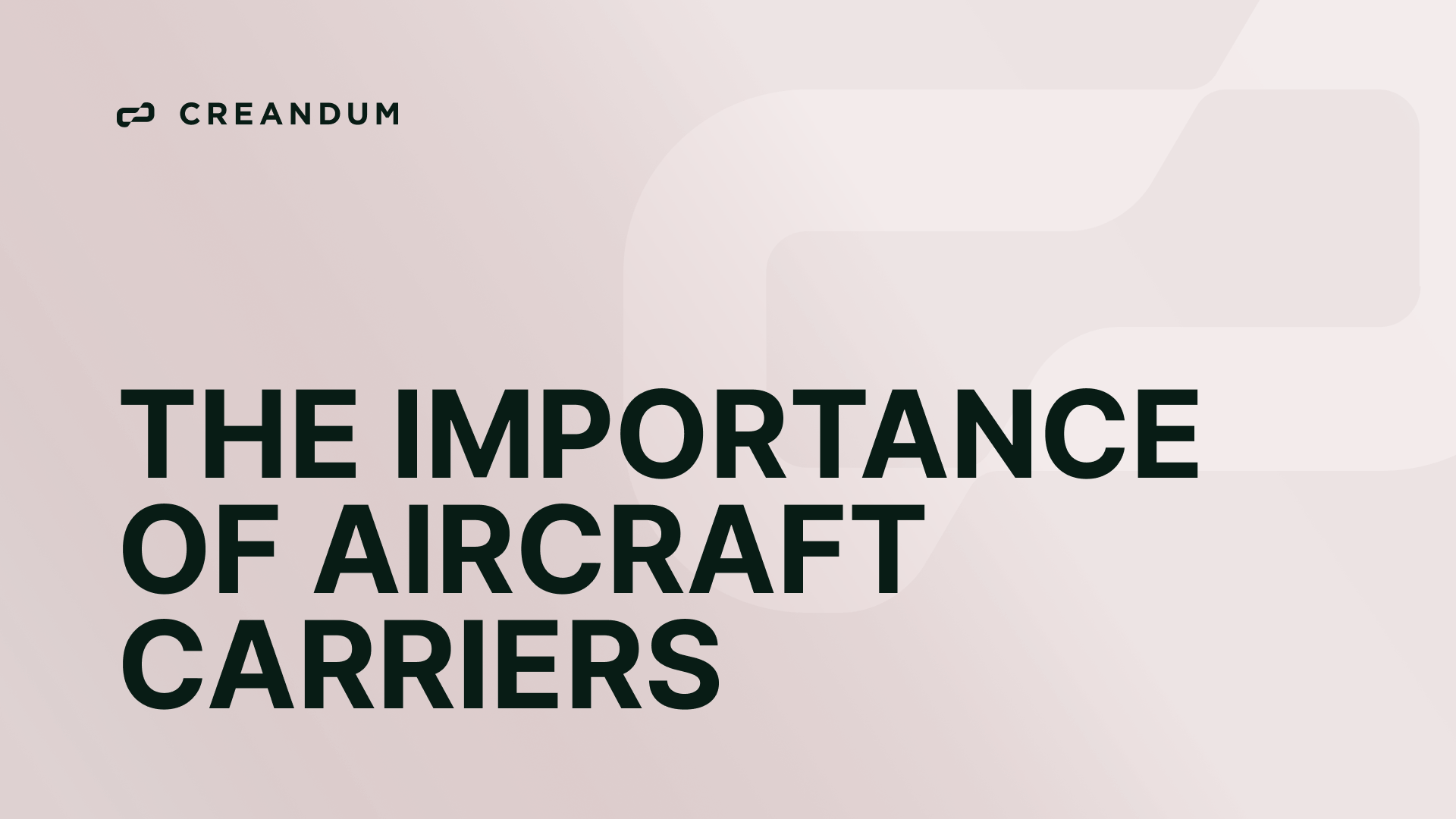 The importance of Aircraft Carriers