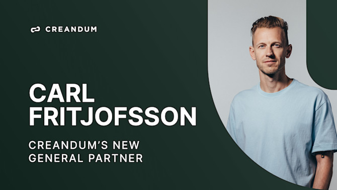 Carl Fritjofsson - Creandum's new General Partner