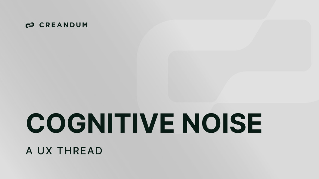 cognitive noise