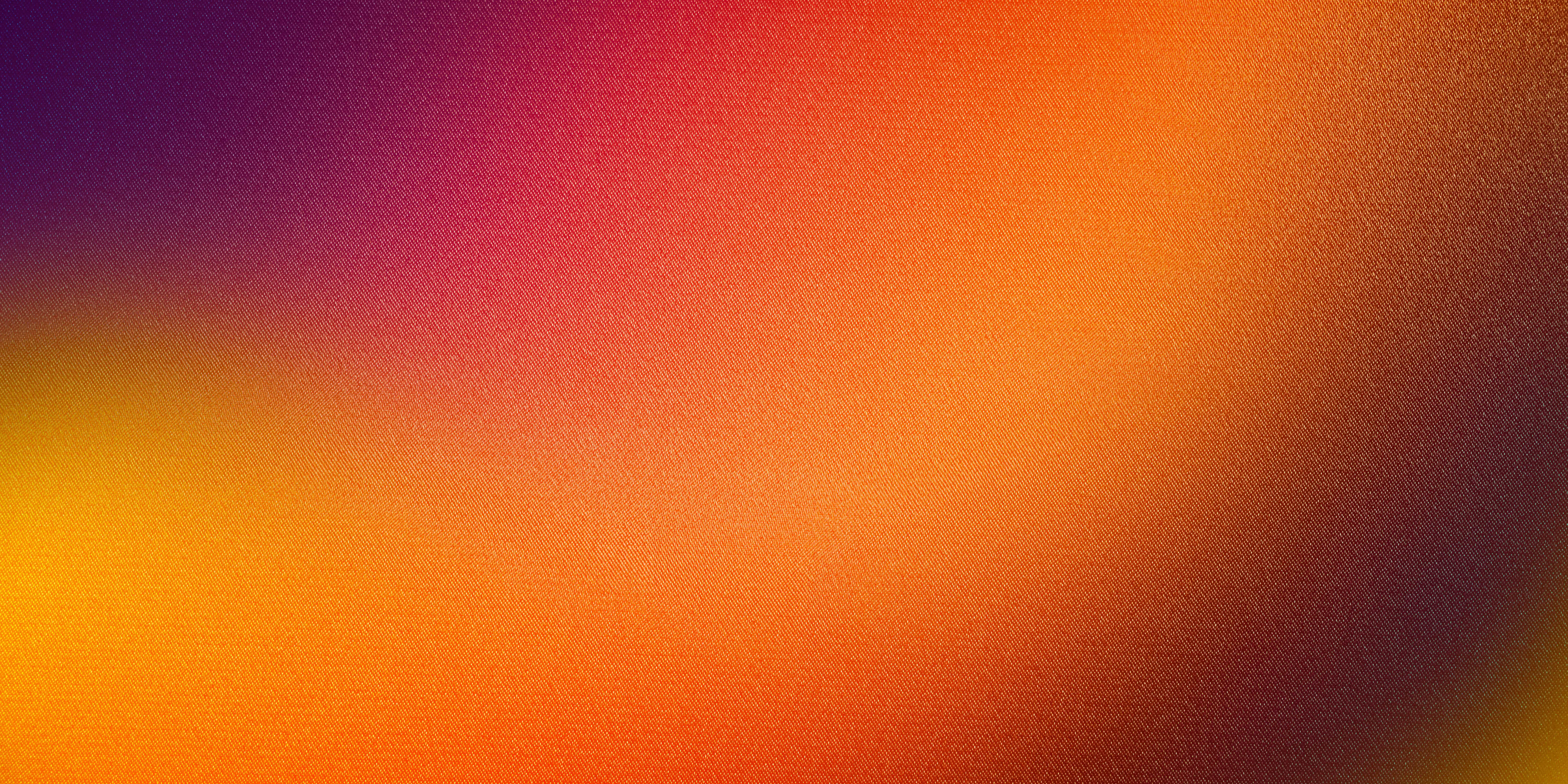 A Halloween haze of orange hues.