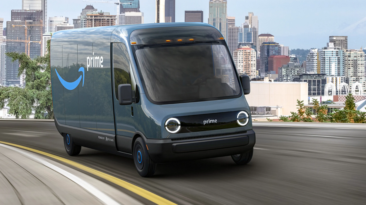 Amazon Electric Delivery Van