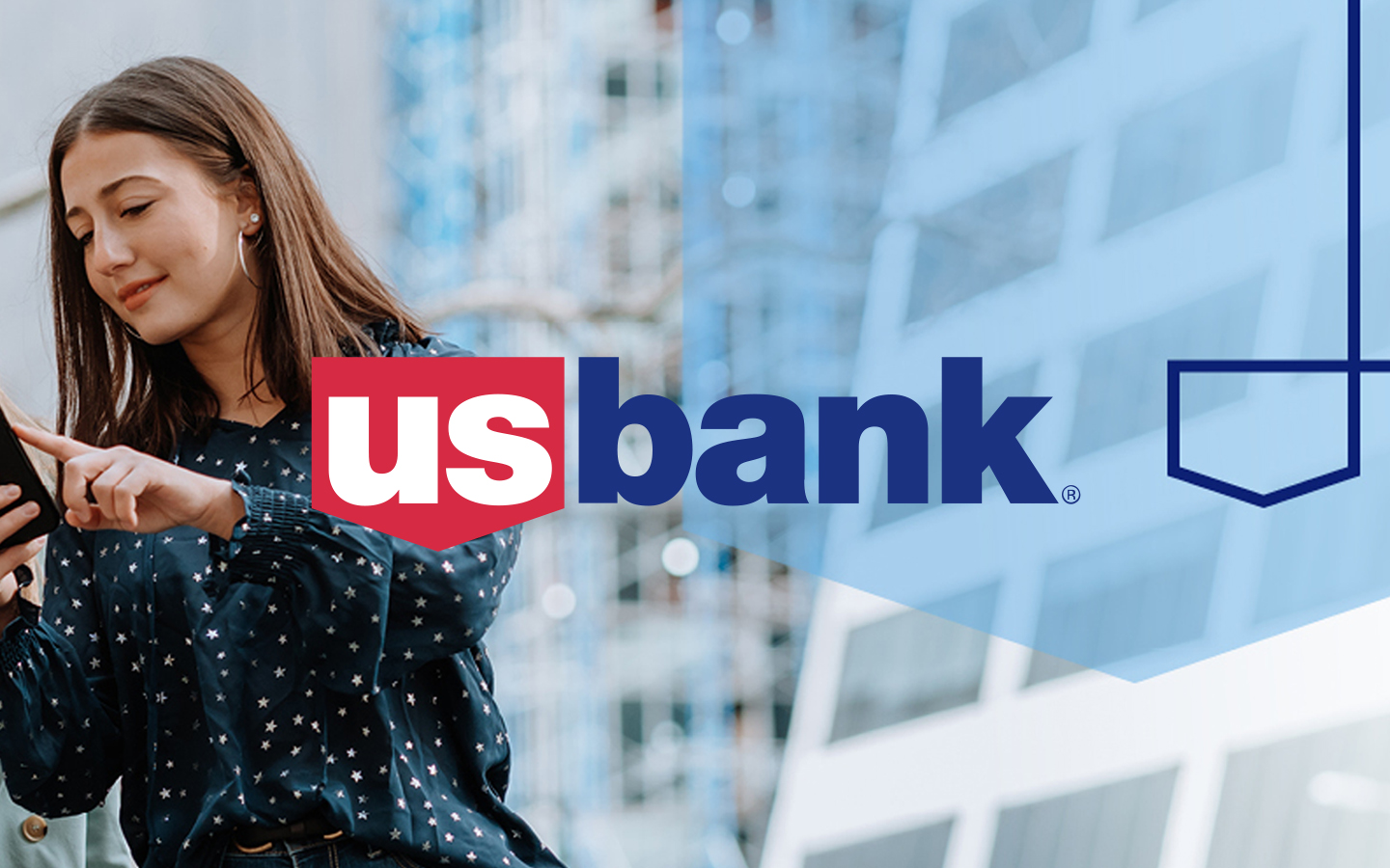 U.S. Bank Audio Branding Product Image with logo.