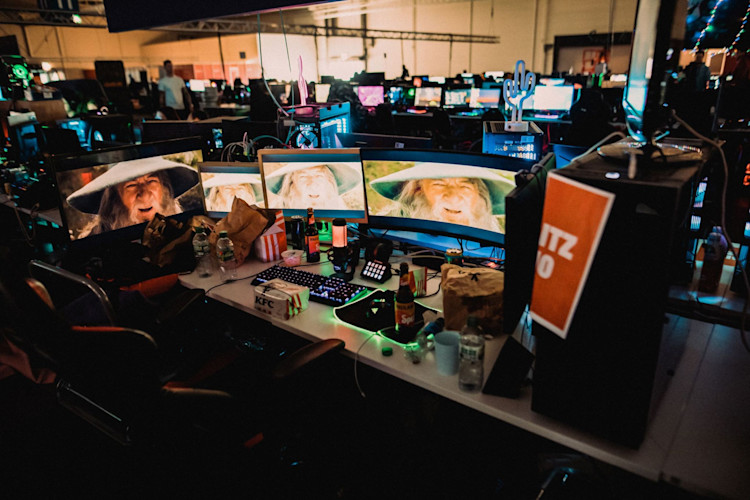 BYOC LAN Party of DreamHack Hannover 2022.