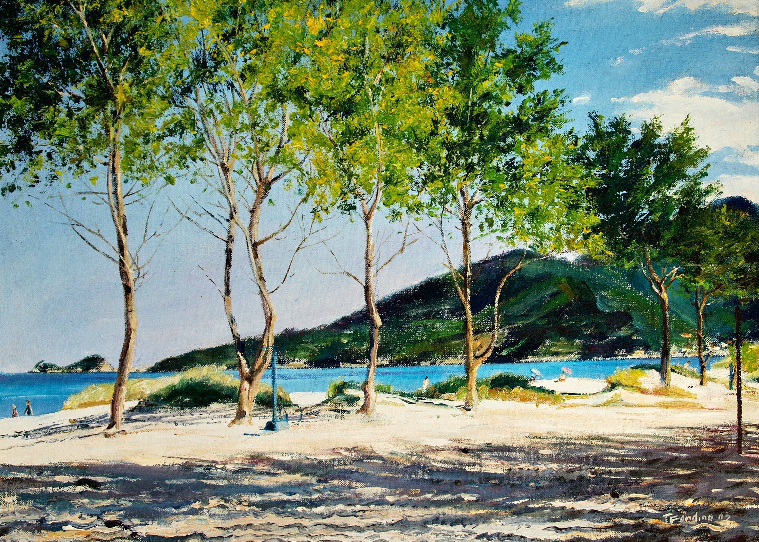 Golden Beach, Thasos (Greece)