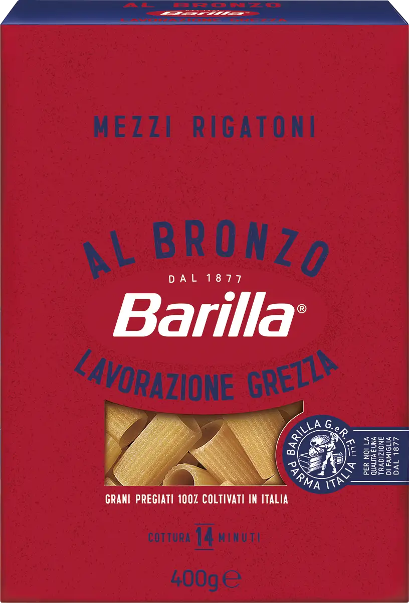 Mezze Rigatoni | Pasta | Nudeln | AL BRONZO | Barilla