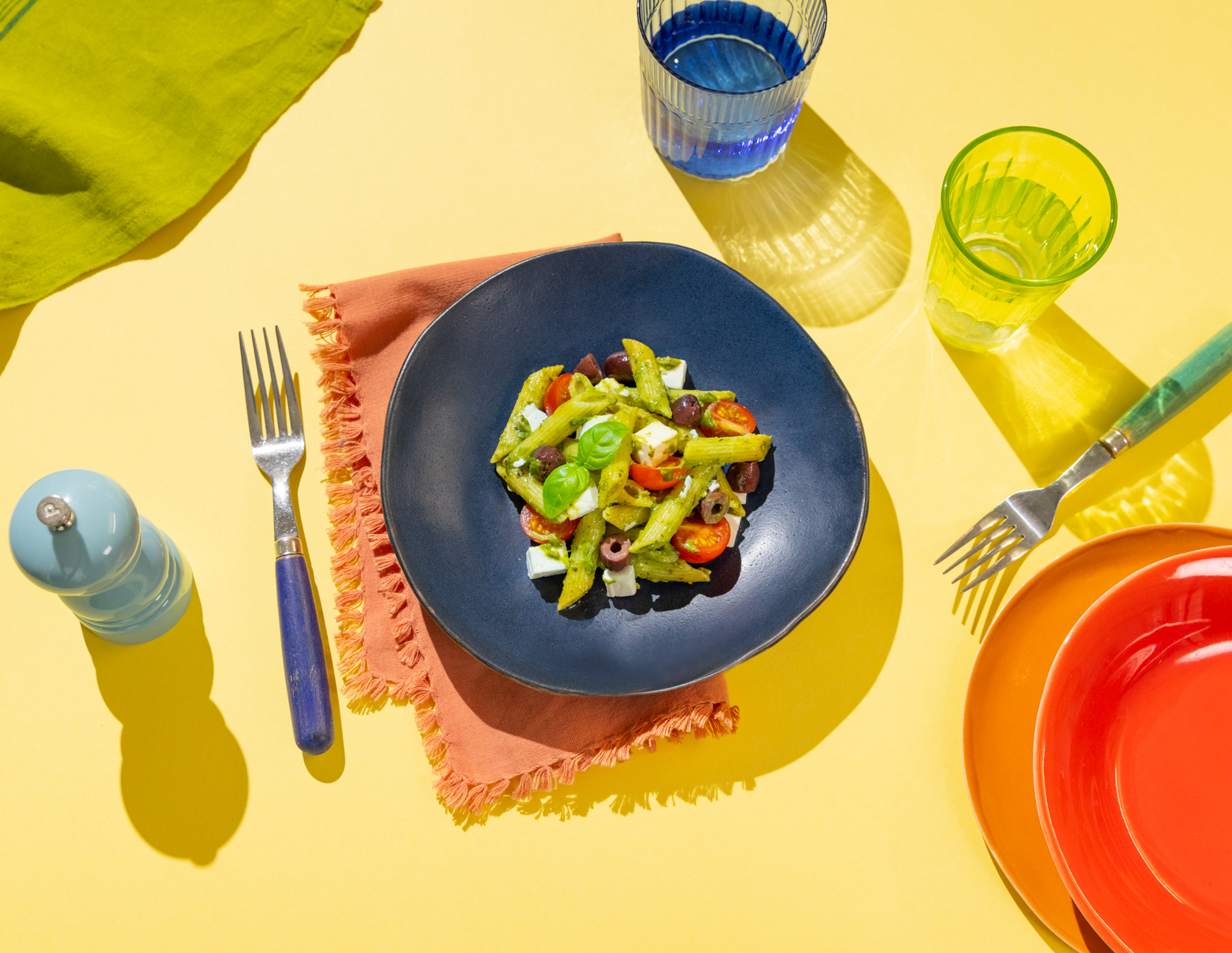 Easy and Delicious Gluten-free Pasta Salad with Feta Recipe | Barilla