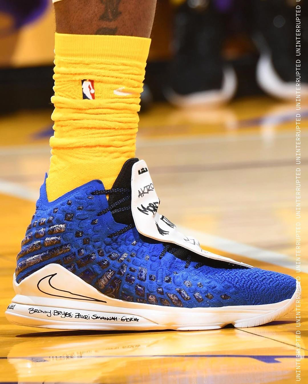 lebron 17 uninterrupted