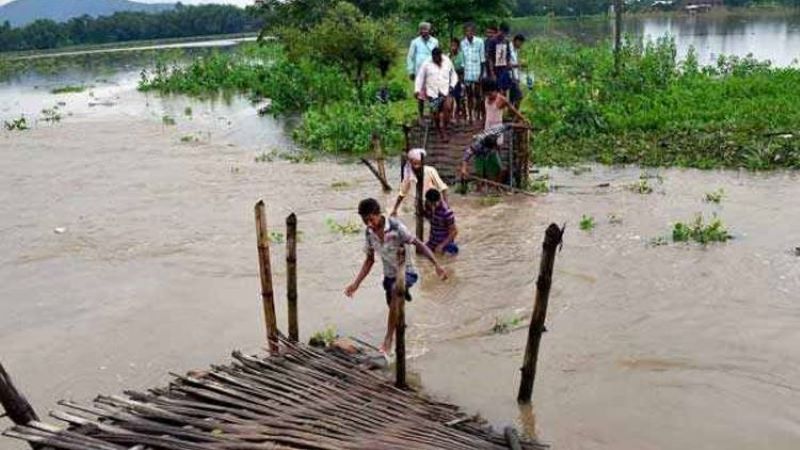 India - Assam floods 