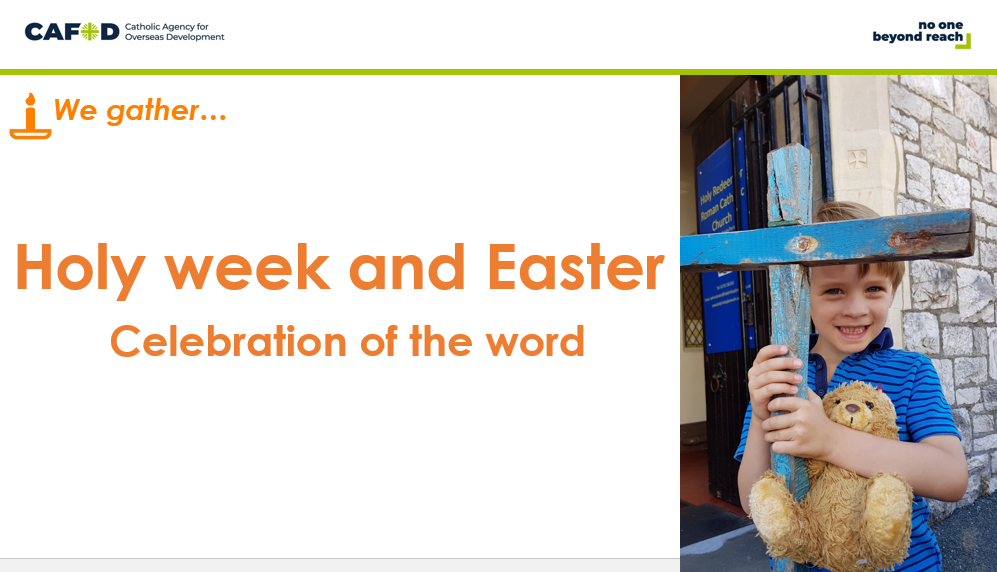Holy Week and Easter Celebration of the Word for primary schools