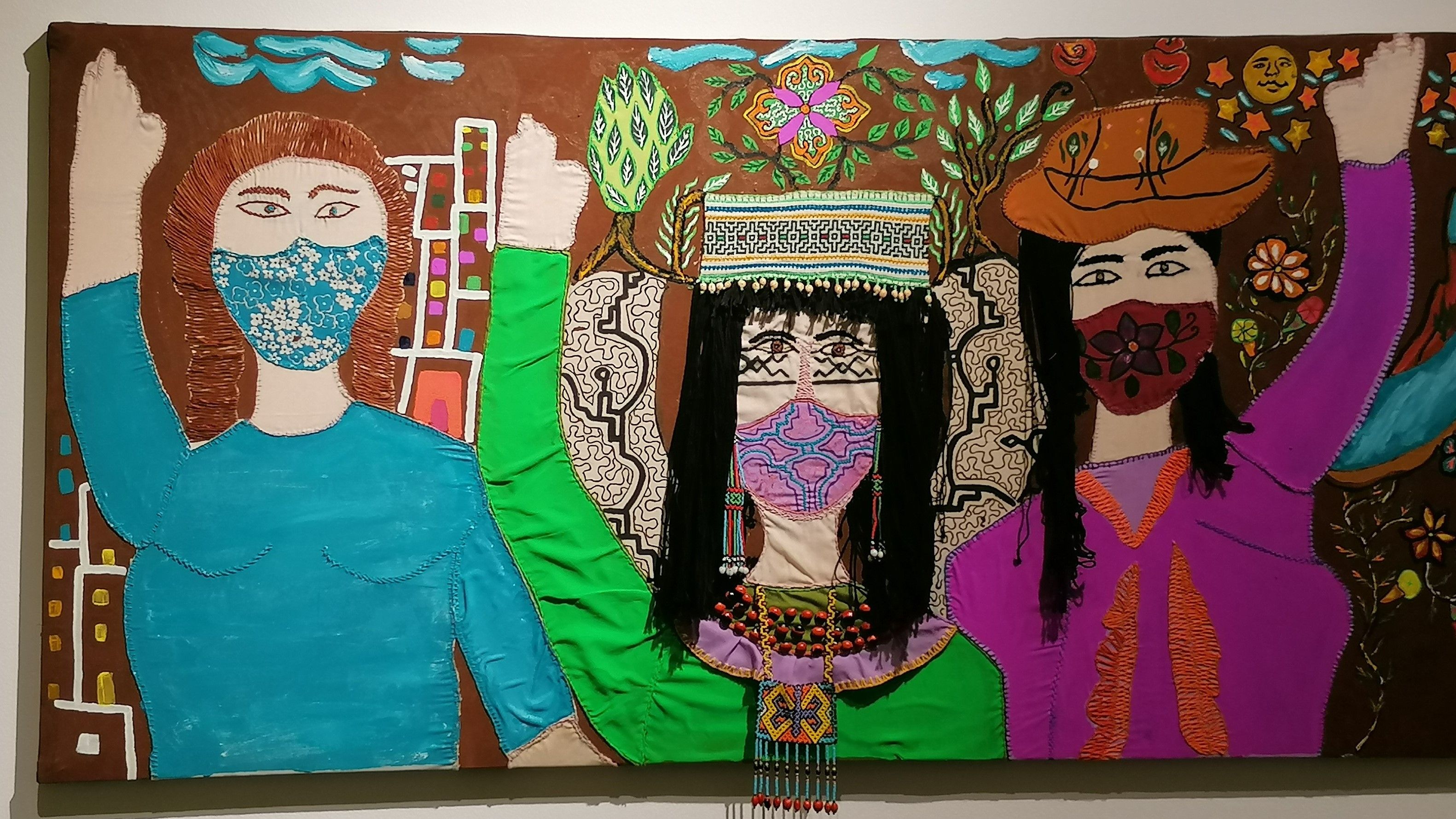 “Equality” by indigenous artist Sadith Silvano, Peru.