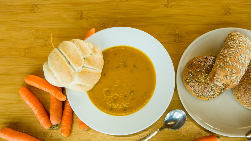 Carrot and coriander soup recipe