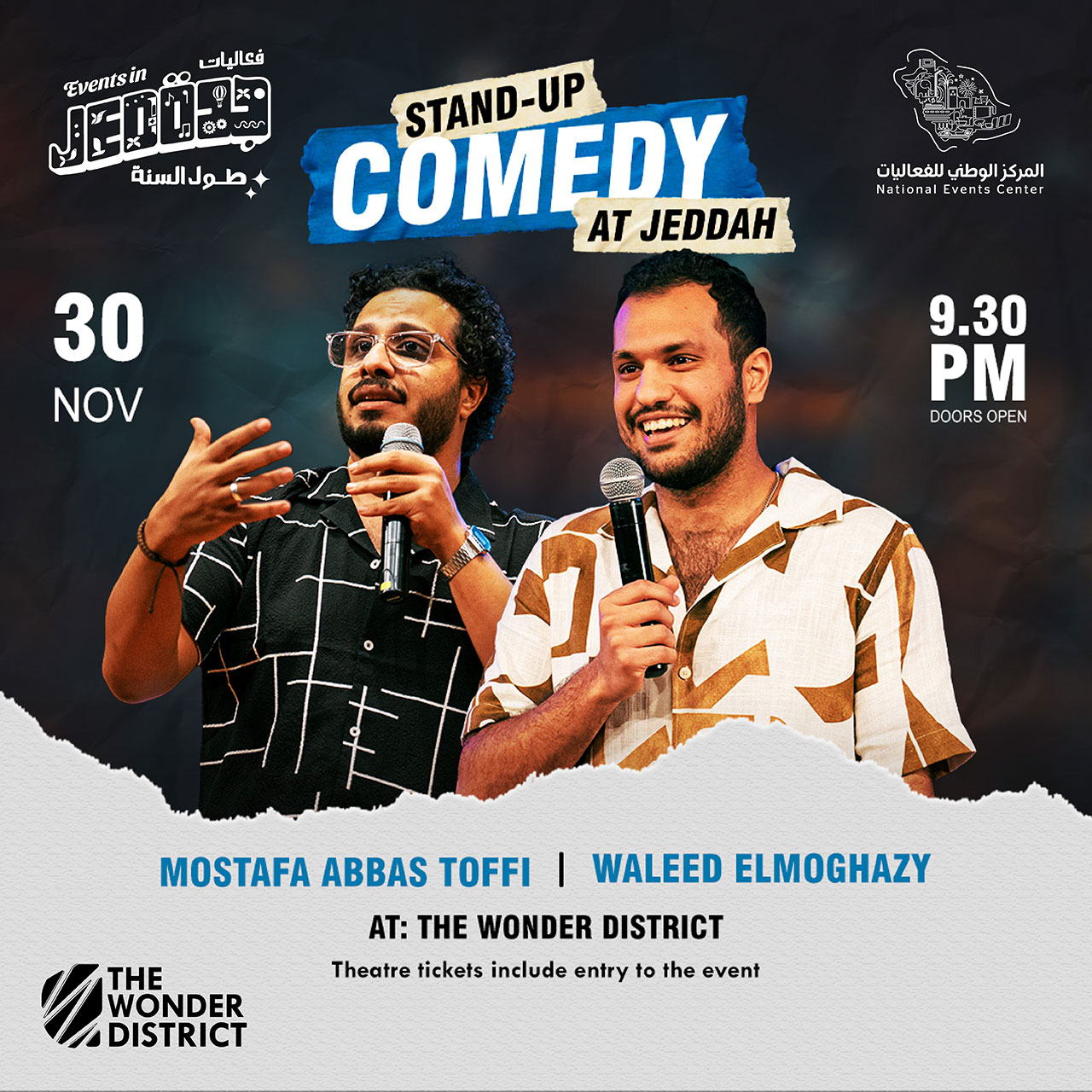 Stand-up Comedy Jeddah Calendar 2024