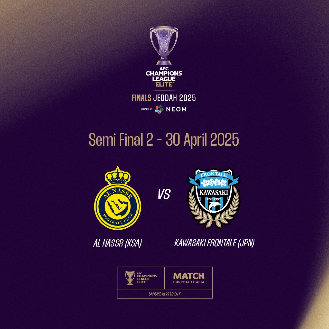 Al Nassr Saudi FC (KSA) vs Kawasaki (JPN) Semi Final