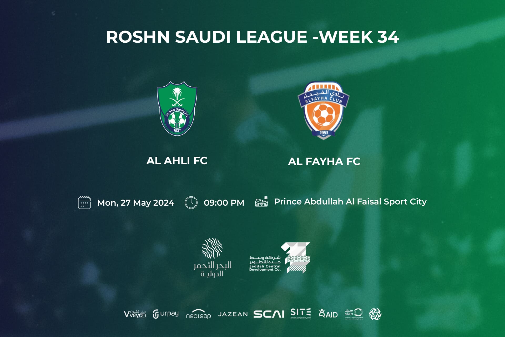 Al Ahli Jeddah vs Abha score today 16.05.2024 Match result