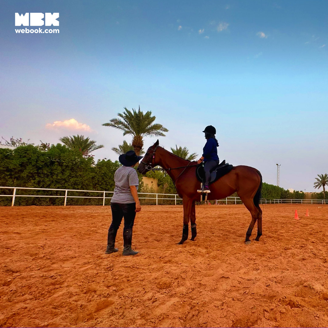 Horseback Riding for Women at Al Farisa Equestrian