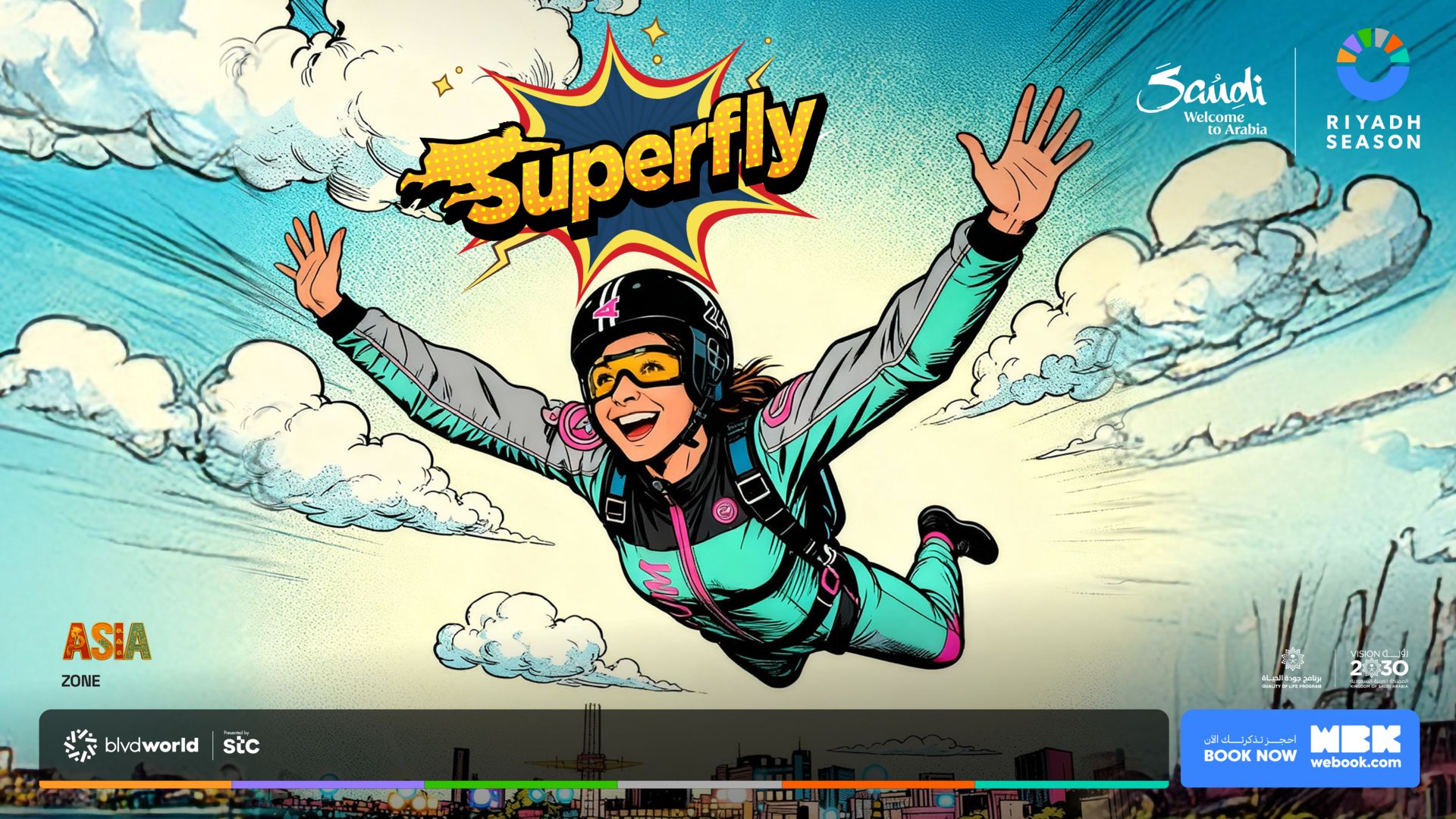 Book SuperFly Flying Experience – Defy Gravity & Soar High
