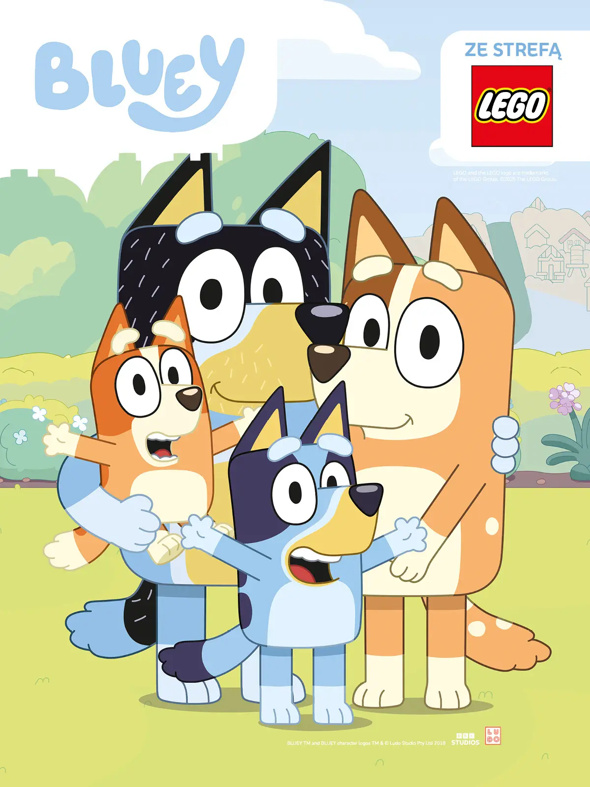 Bluey ze strefą LEGO® w Alei Bielany