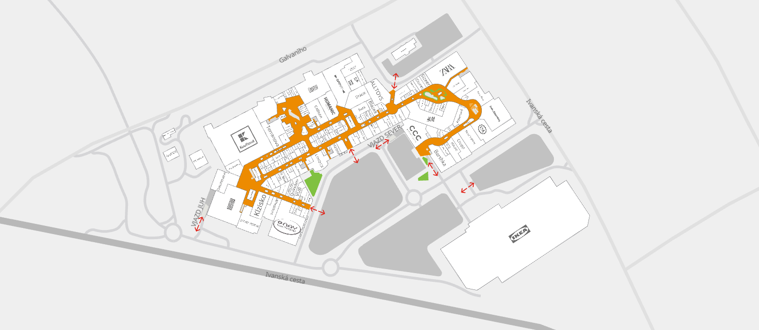 Avion Park Bratislava floor 0