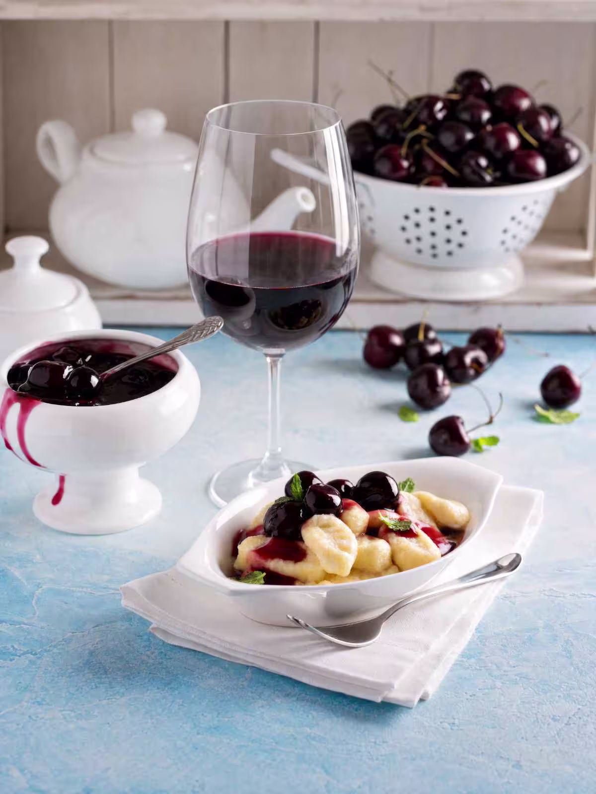 Tiare Shopping Event Tempo di ciliegie oggi gnocchi e vino