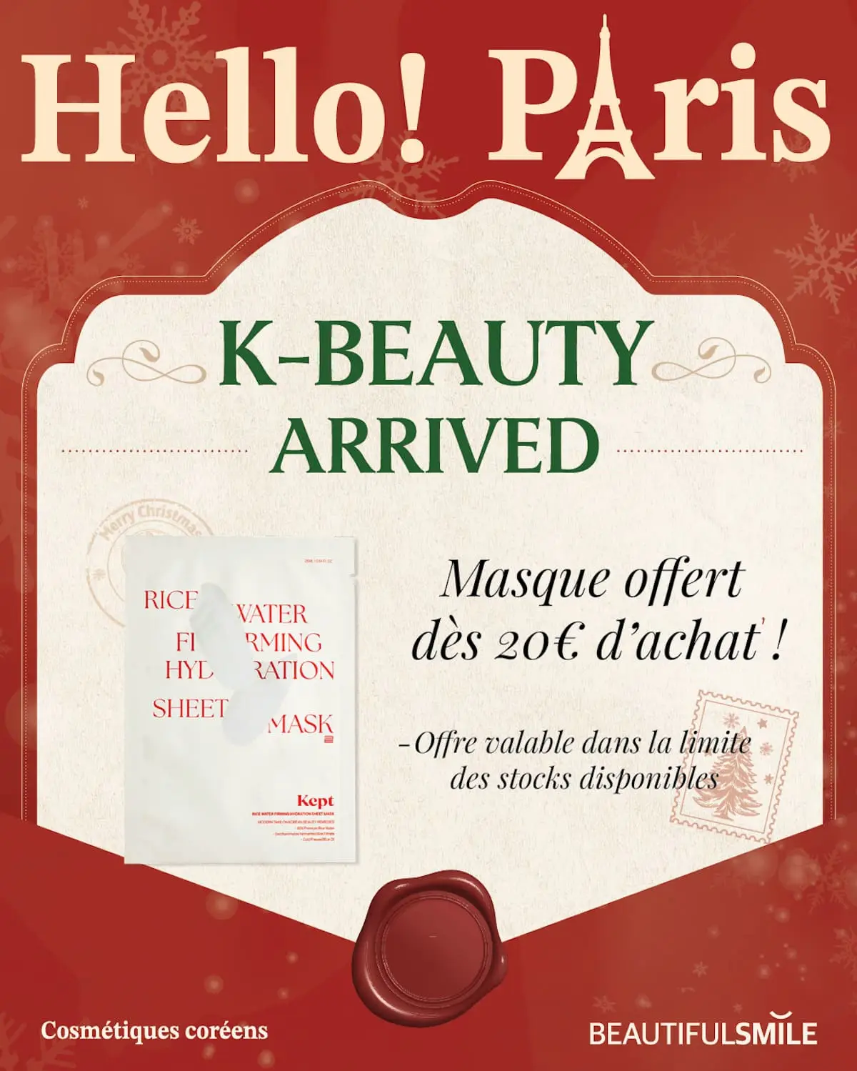 BeautifulSmile offre cover