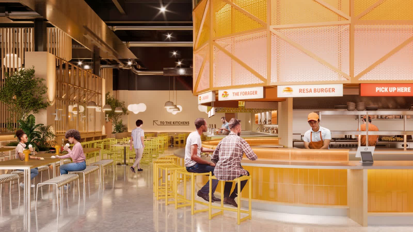 Ingka Centres Saluhall dining concept