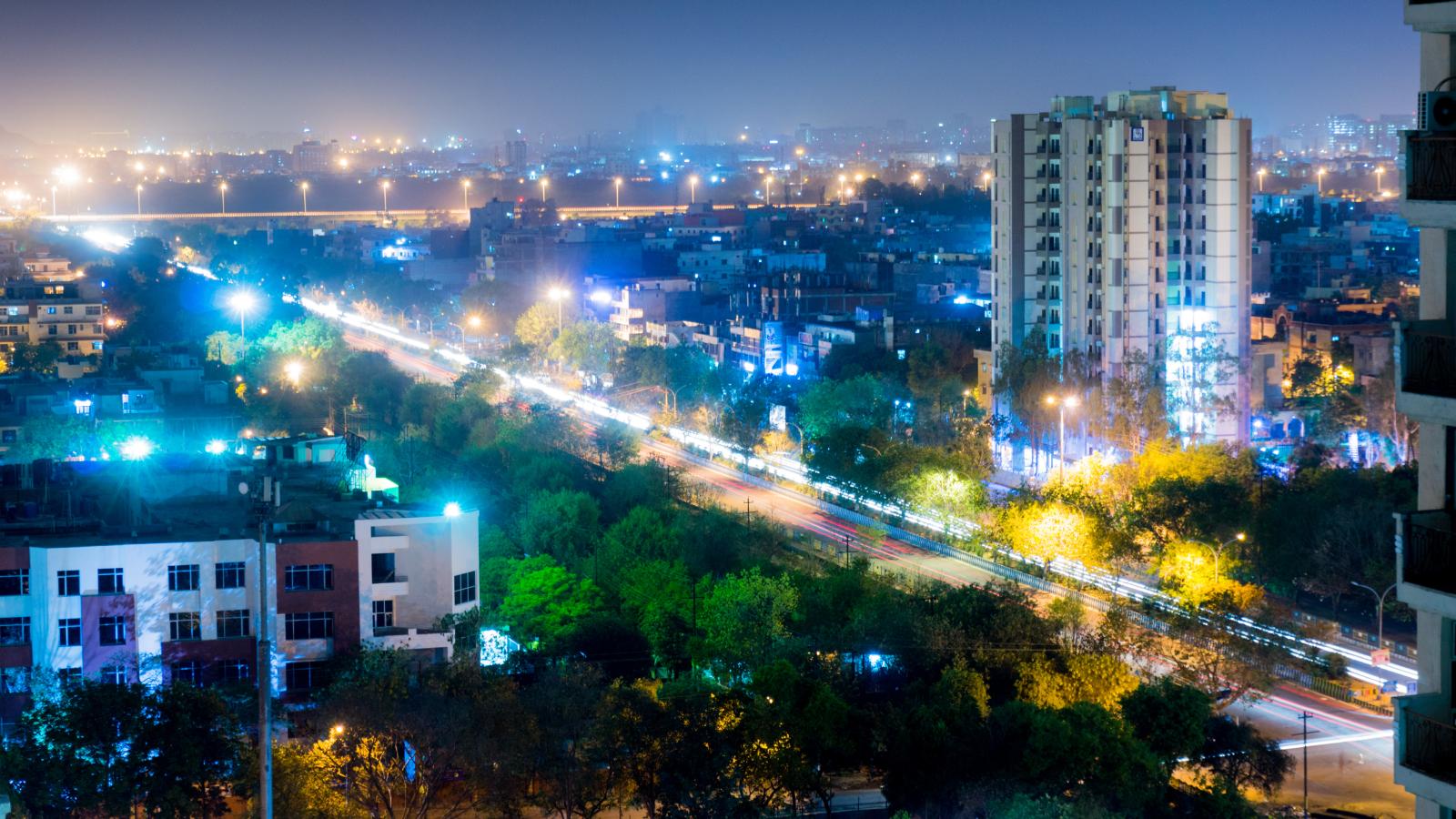 Noida at Night