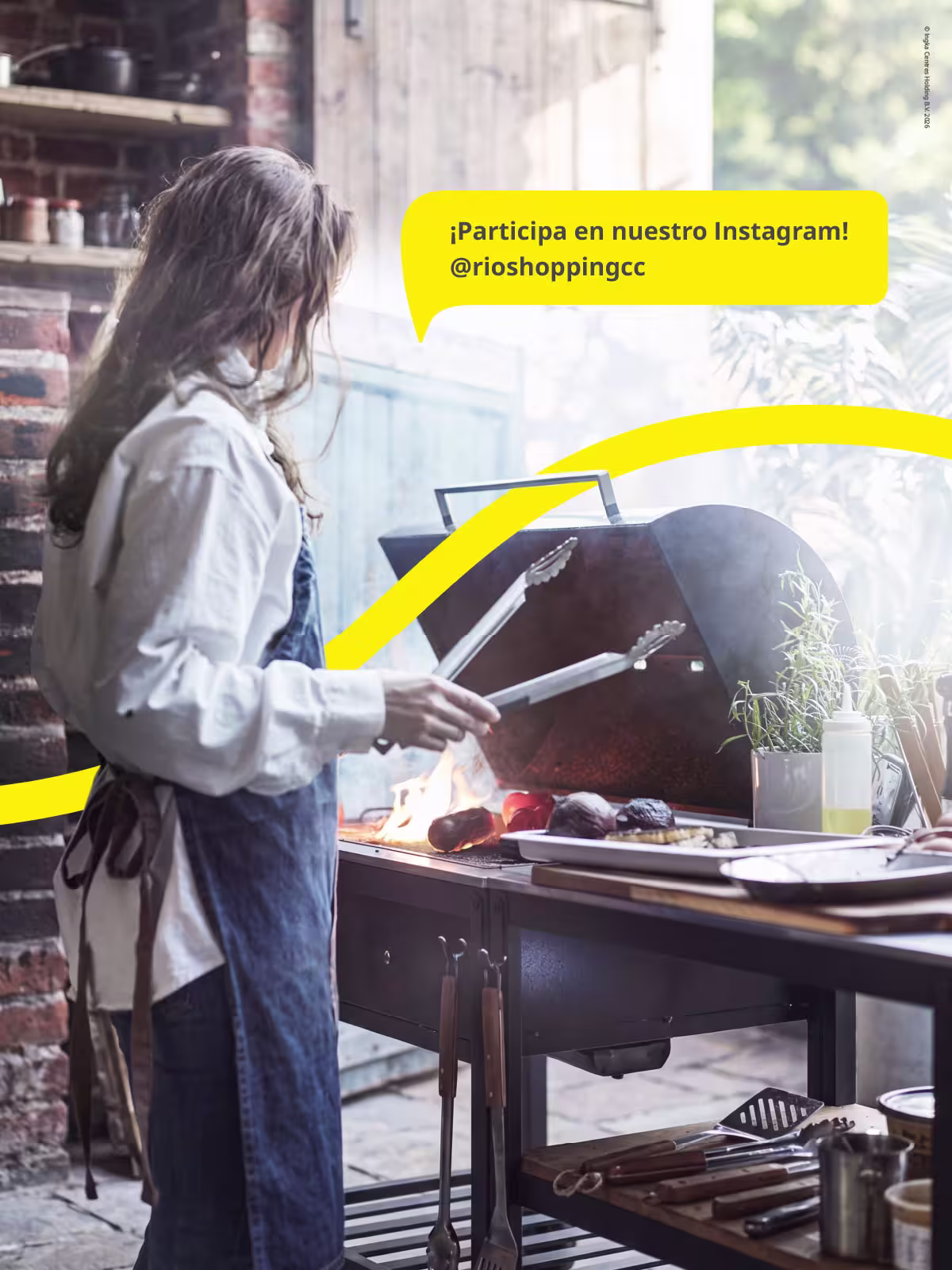 Sorteo de verano de RÍO Shopping y premio de packs de utensilios IKEA barbacoa.