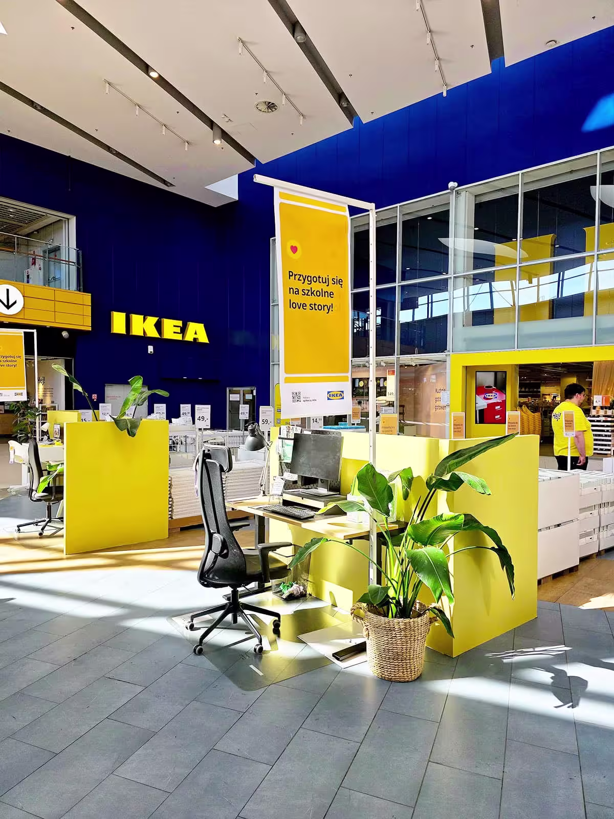 Mini targi szkolne IKEA w Atrium Portu Łódź