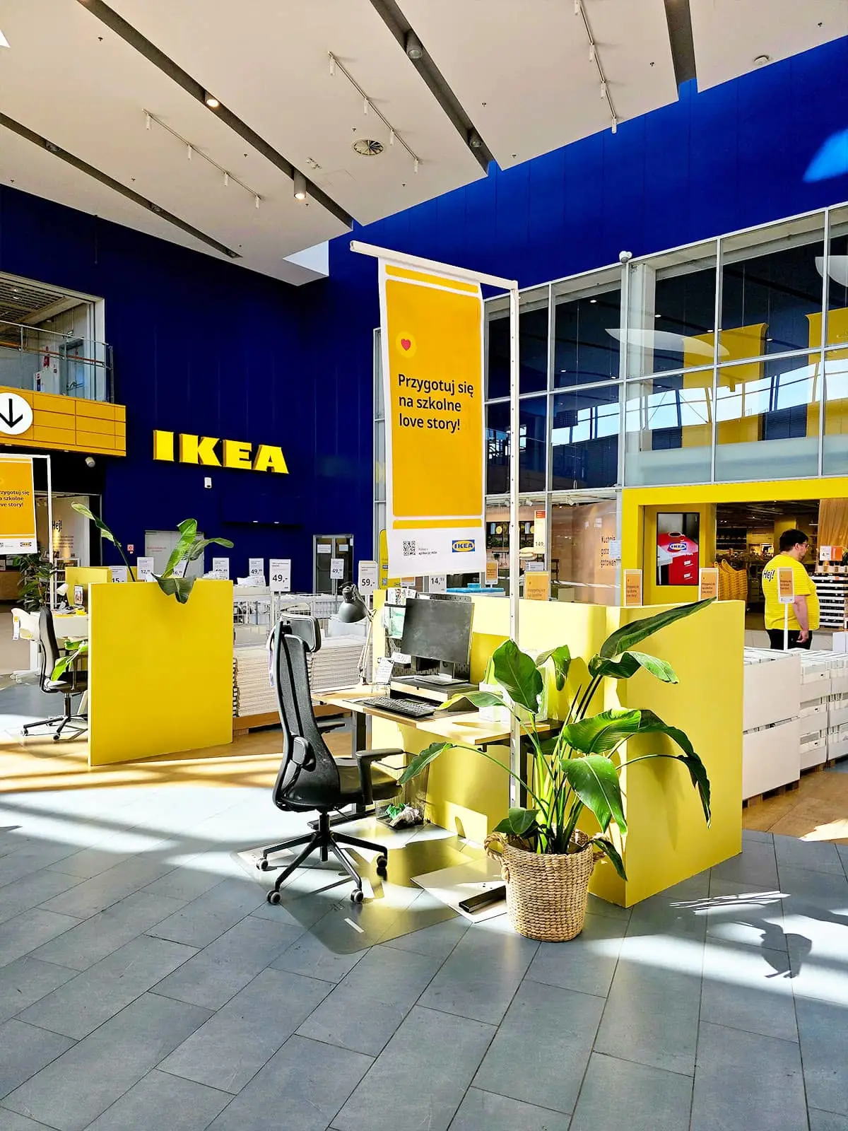 Mini targi szkolne IKEA w Atrium Portu Łódź