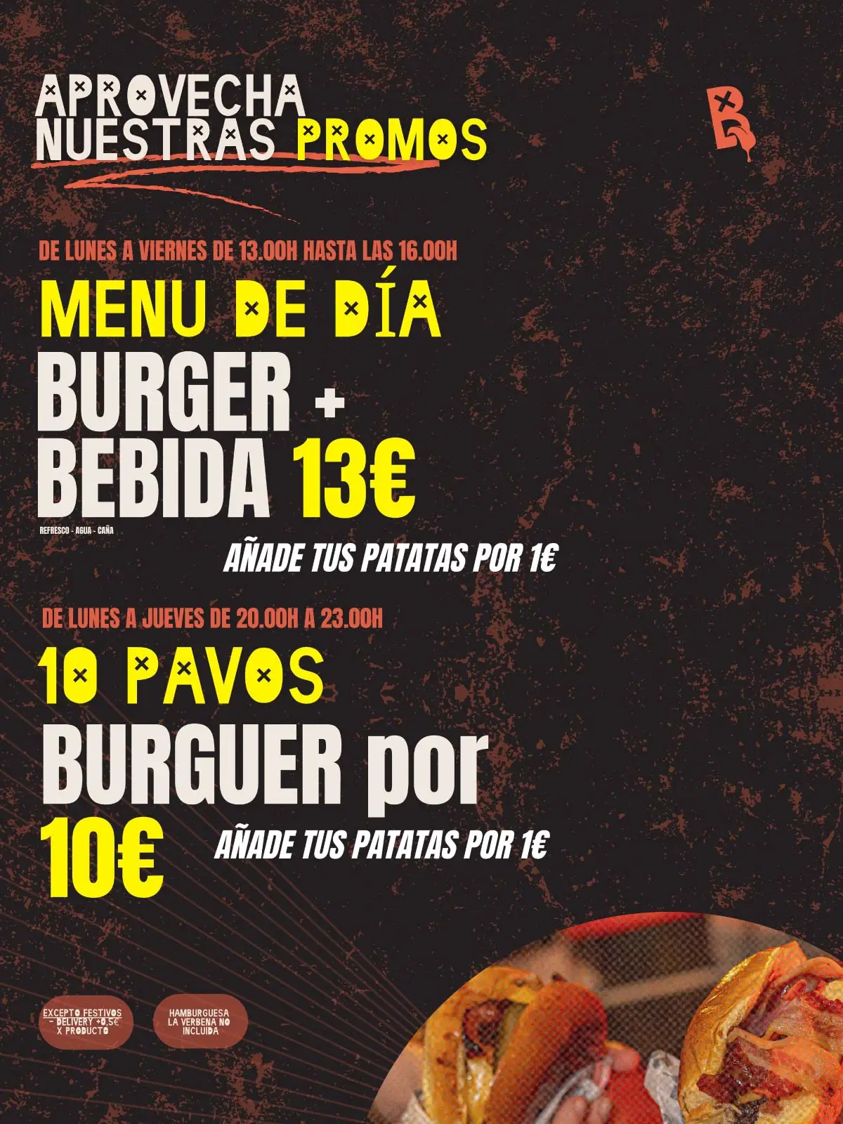 menu del dia de BOCA AGUA Valladolid.