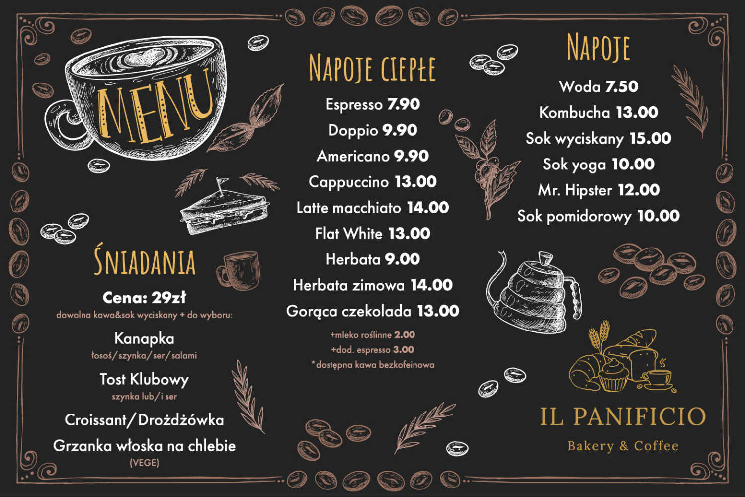 IlPanificio menu