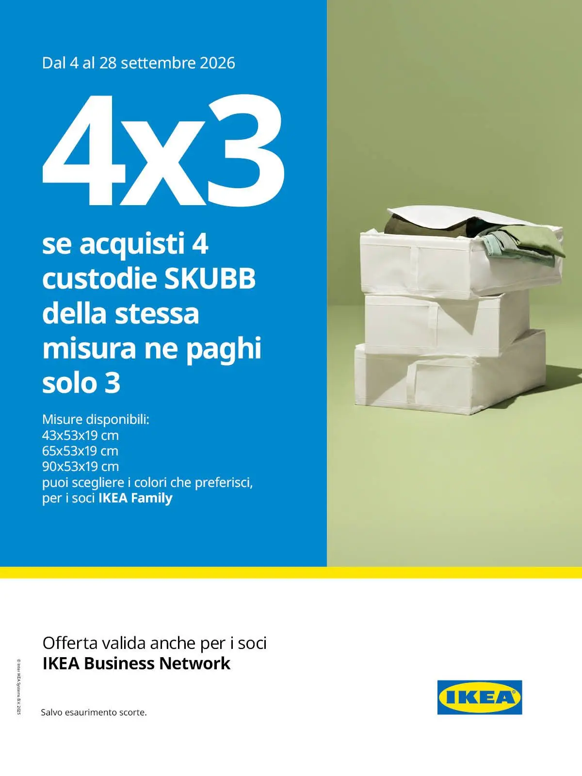Ikea promo skubb